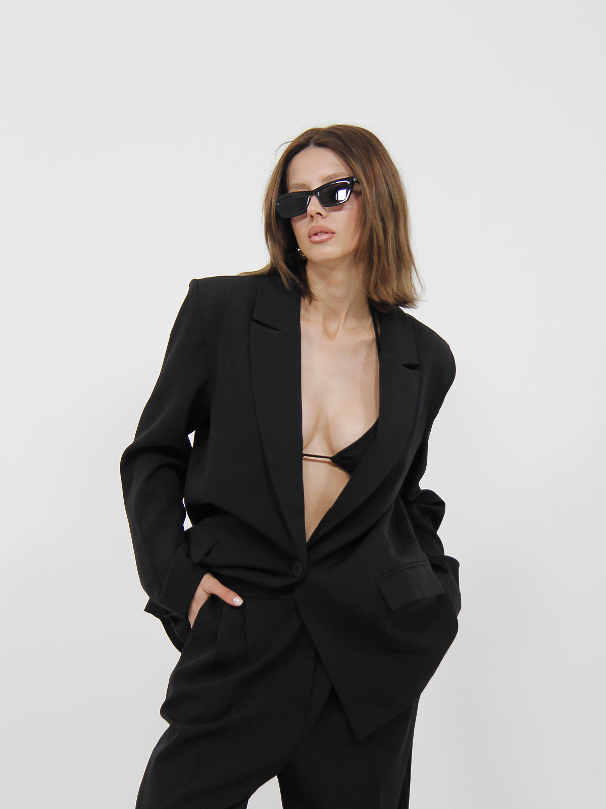 Suit Pants Black