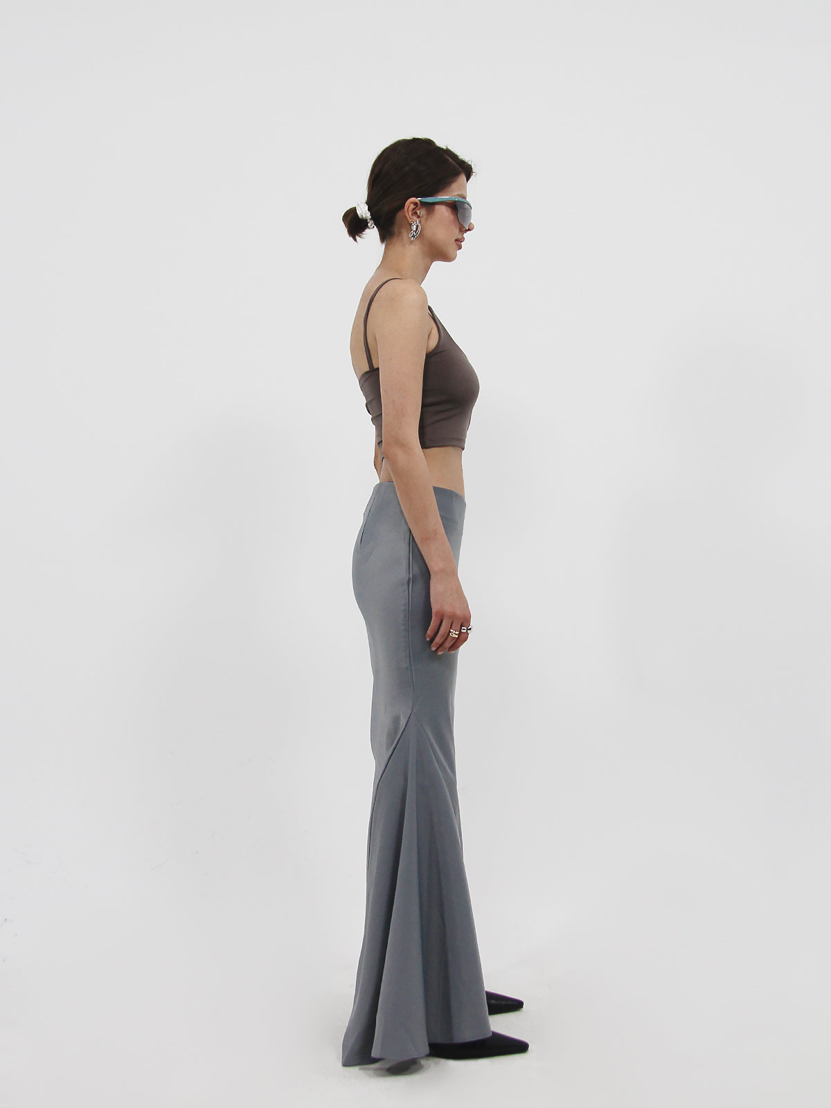 Cropped One Strap Top