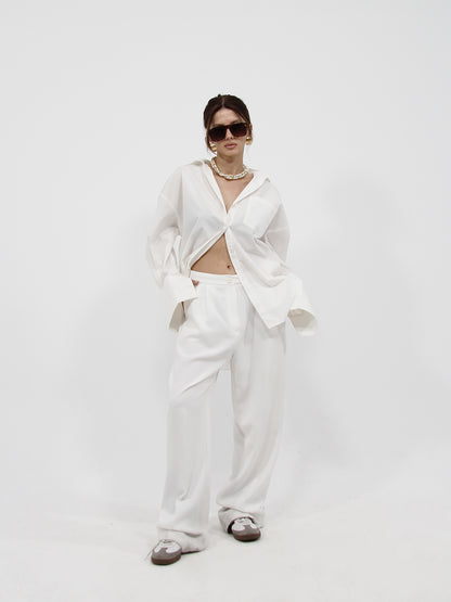 Classic Relaxed Shirt White