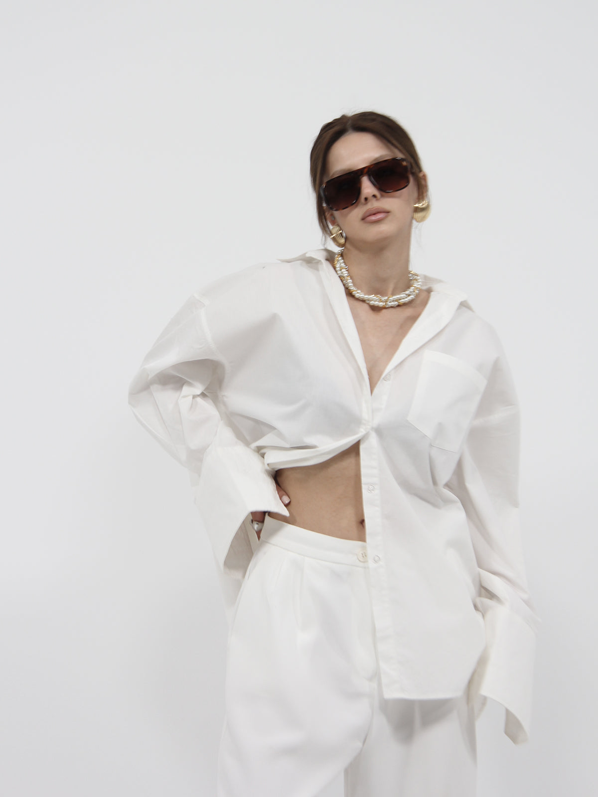 Classic Relaxed Shirt White