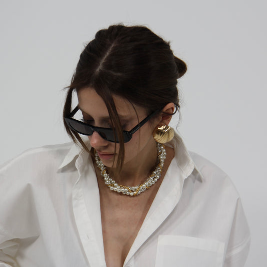 Chunky Round Earrings