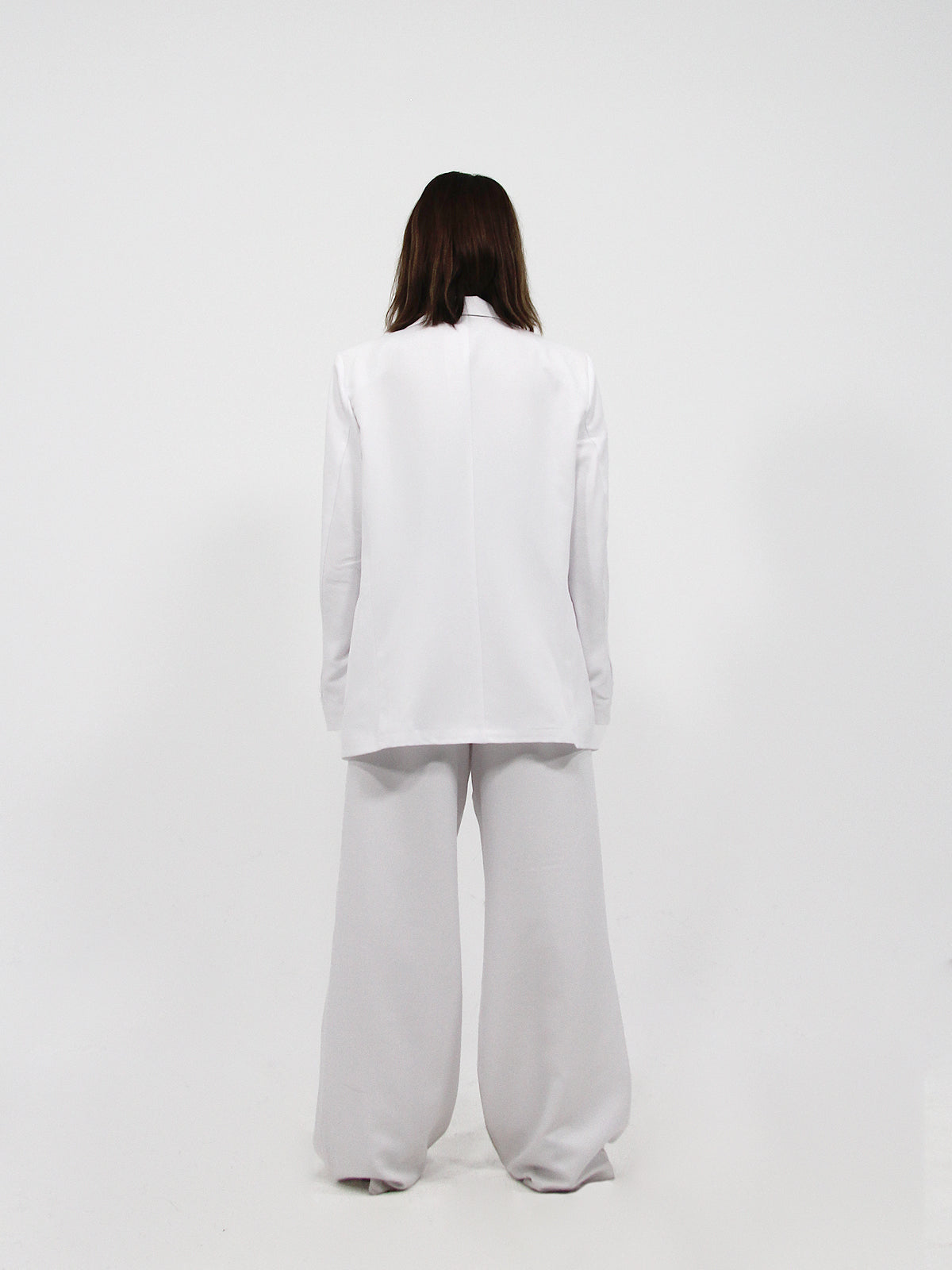 Oversized Twill Blazer