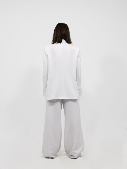 Oversized Twill Blazer