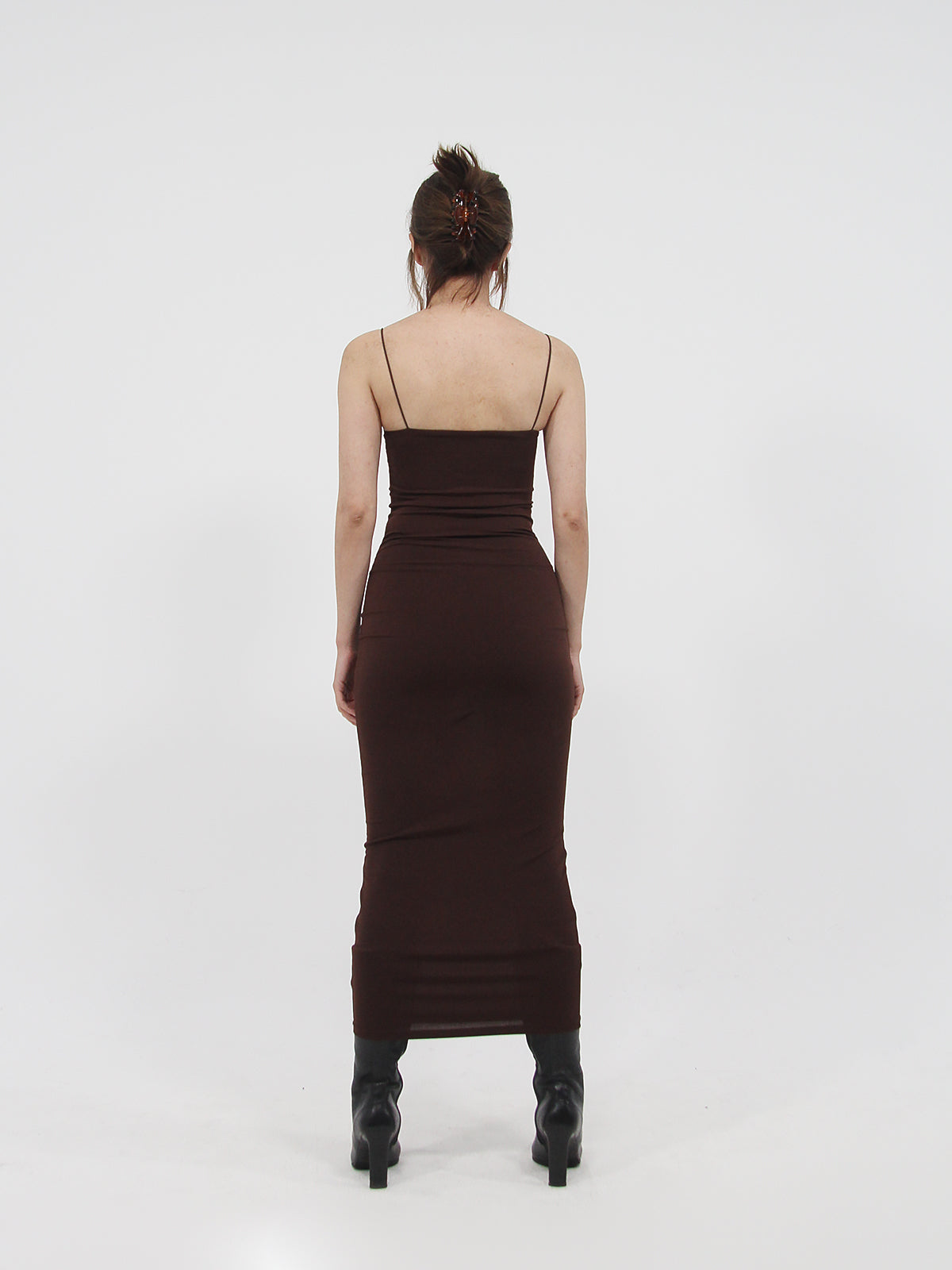 Midi Dress Brown