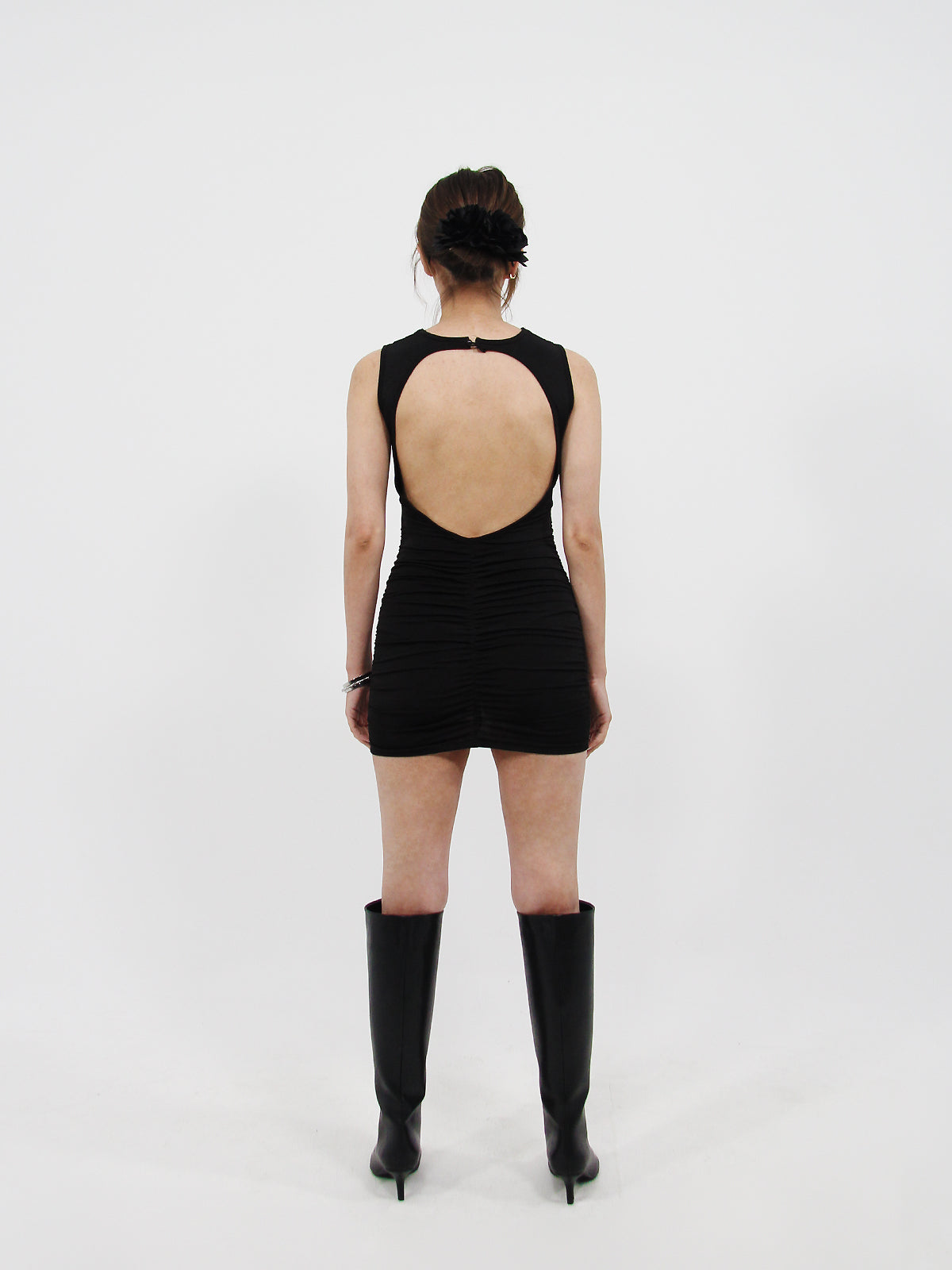 Open Back Mini Dress