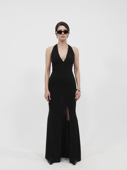 Halterneck Maxi Dress