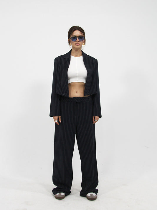 Cropped Ribbed Tank