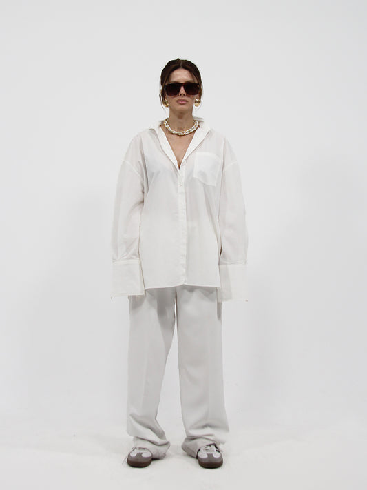 Classic Relaxed Shirt White