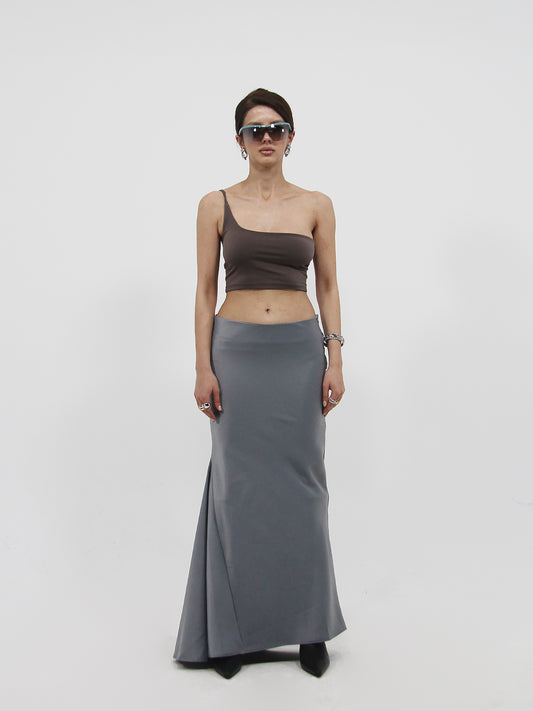 Cropped One Strap Top