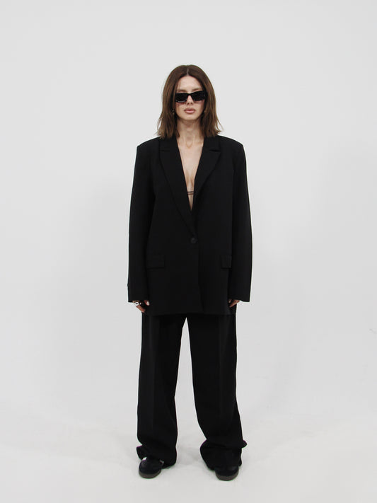 Suit Pants Black