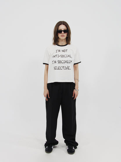 Not Anti-Social T-shirt