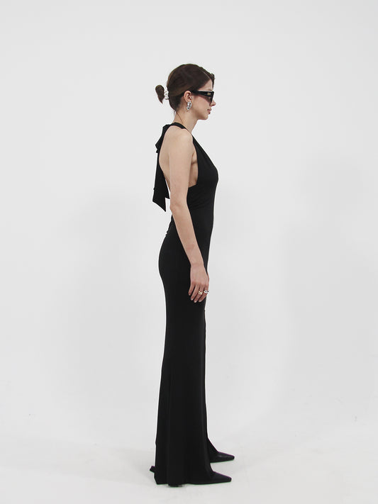 Halterneck Maxi Dress