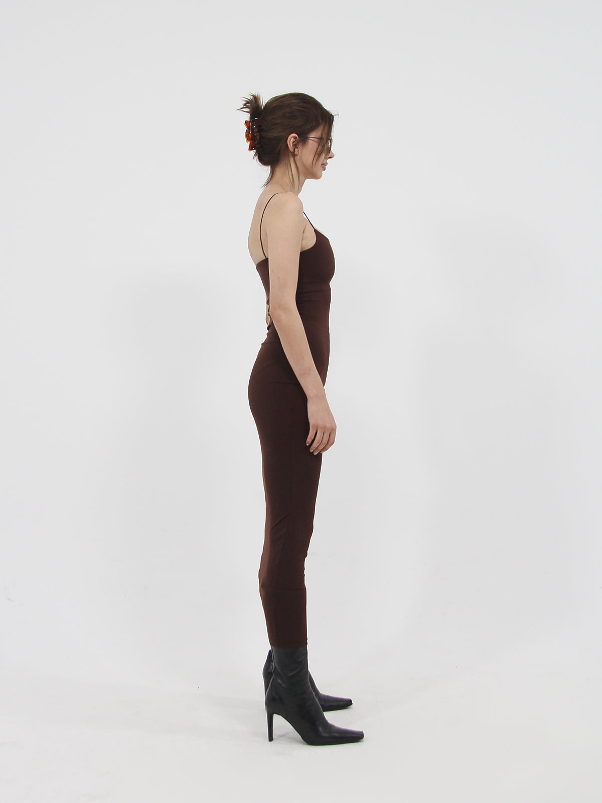 Midi Dress Brown