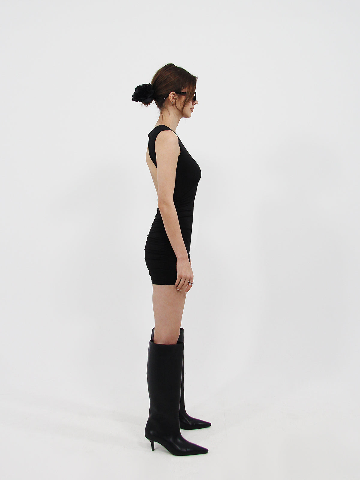 Open Back Mini Dress