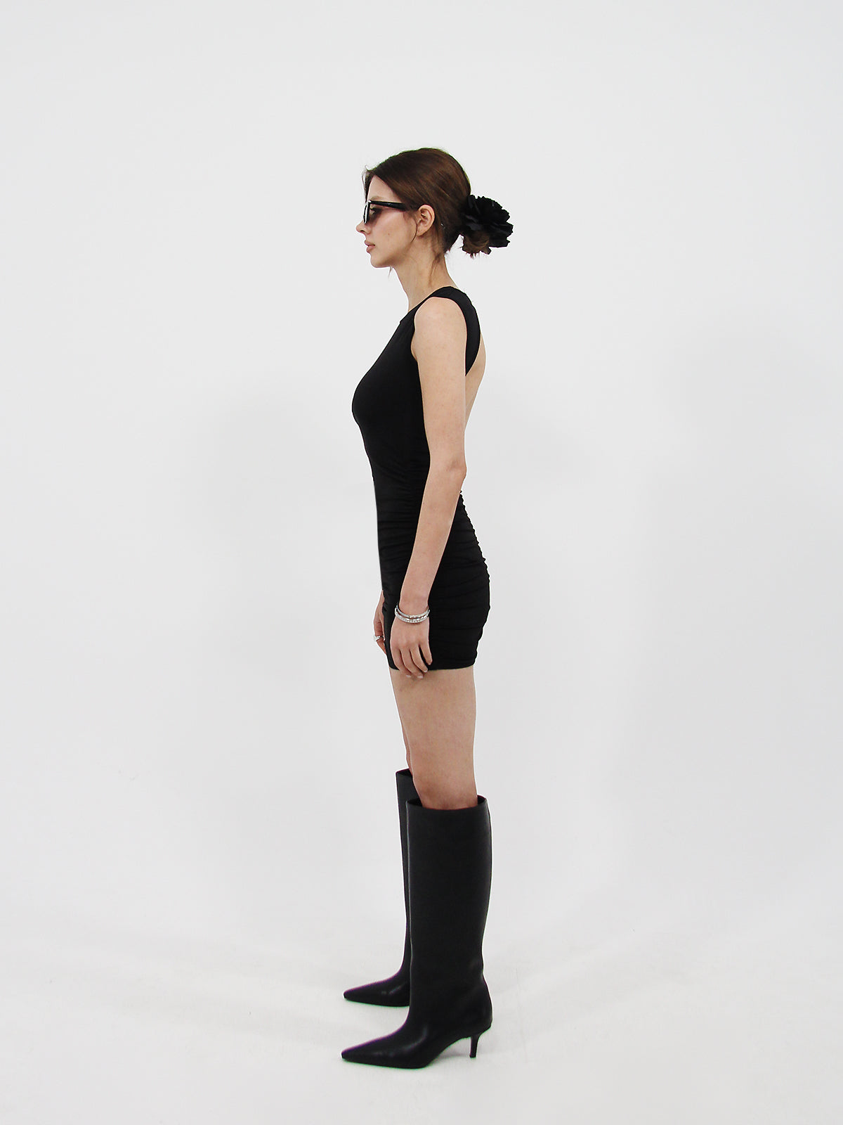 Open Back Mini Dress