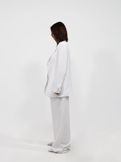 Oversized Twill Blazer